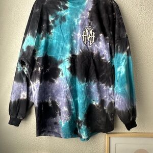 Disney Haunted Mansion Spirit Jersey Tie-Dye Long Sleeve Shirt
